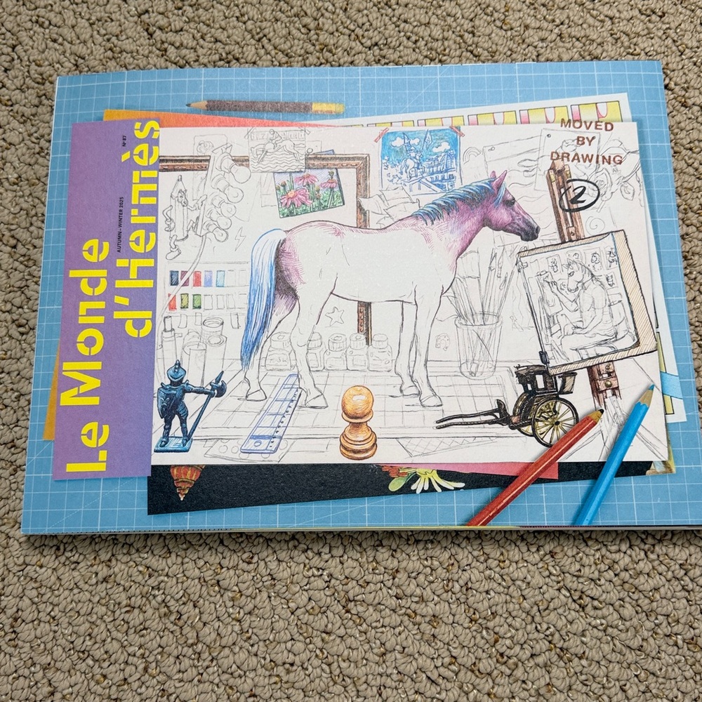 Hermes catalog books (Le Monde d’Hermes)